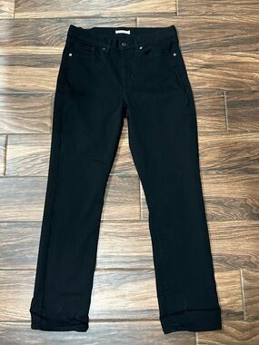 Levi’s Black Classic Straight Jeans